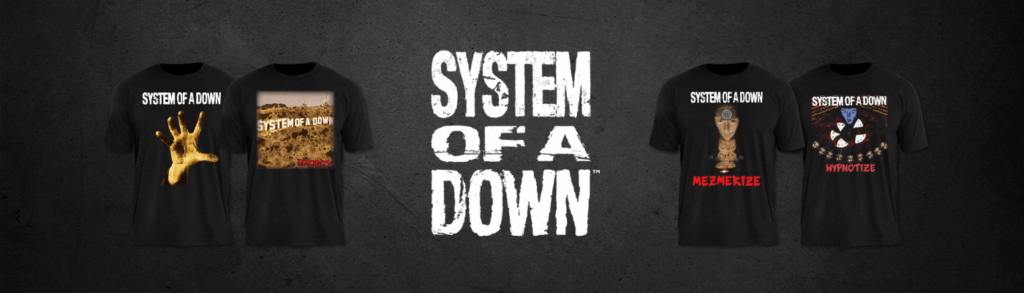 Camisetas System of a Down